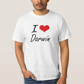 Camiseta Eu amo Darwin