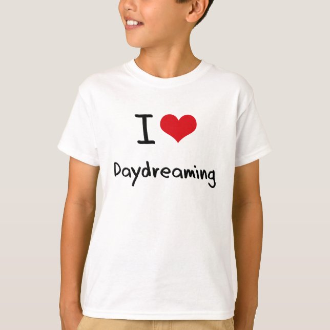 Camiseta Eu amo Daydreaming (Frente)