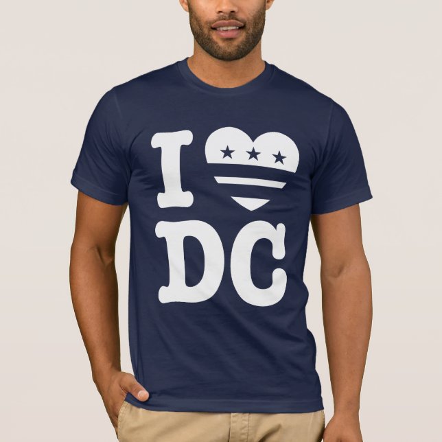 Camiseta Eu amo DC (Frente)