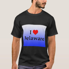 Camiseta Eu amo Delaware