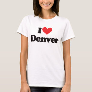 Camiseta Eu amo Denver
