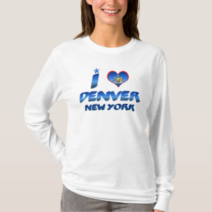 Camiseta Eu amo Denver, New York
