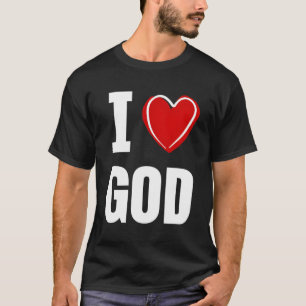 Camiseta Eu amo Deus