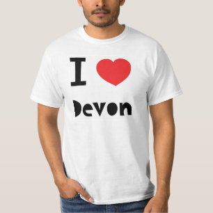 Camiseta Eu amo Devon