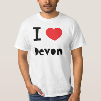 Camiseta Eu amo Devon