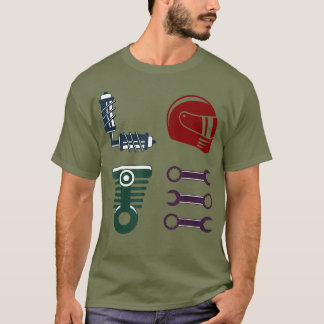 Camiseta Eu Amo Dirt Bike Motocross