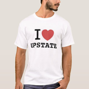 Camiseta eu amo do norte do estado New York
