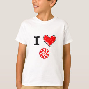 Camiseta Eu amo doces