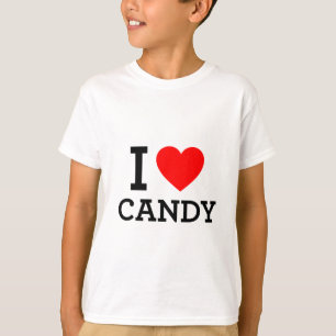 Camiseta Eu amo doces