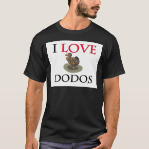 Camiseta Eu amo Dodos