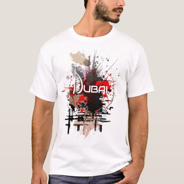 Camiseta Eu amo Dubai (Frente)