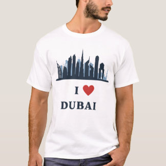 Camiseta Eu Amo Dubai