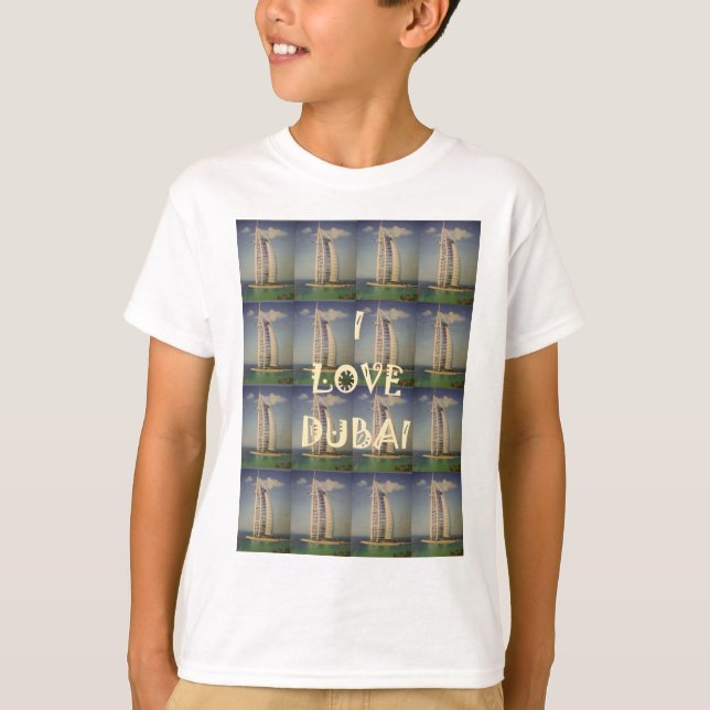 Camiseta Eu Amo Dubai (Frente)