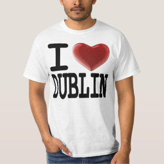 Camiseta Eu amo DUBLIN