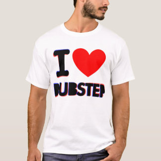 CAMISETA EU AMO DUBSTEP