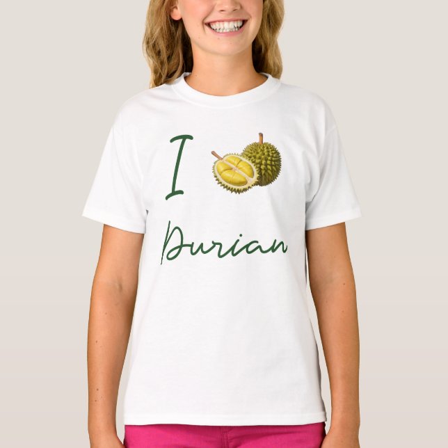 Camiseta Eu Amo Durian (Frente)