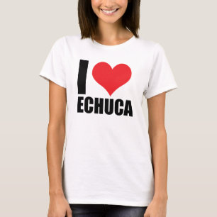 Camiseta Eu amo Echuca