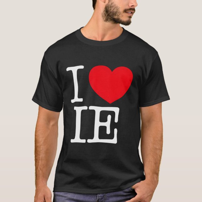 Camiseta Eu Amo Ele (Frente)