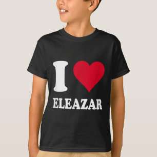 Camiseta Eu Amo Eleazar