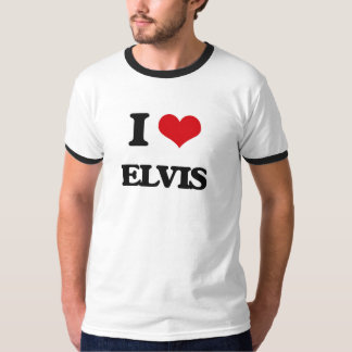 Camiseta Eu amo Elvis