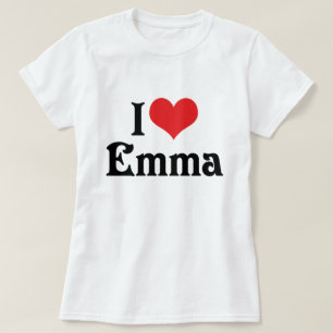 Camiseta Eu Amo Emma