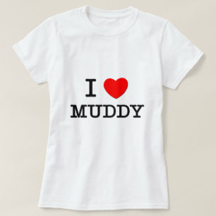 Camiseta Eu amo enlameado