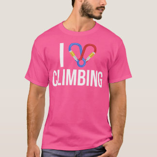 Camiseta Eu Amo Escalar