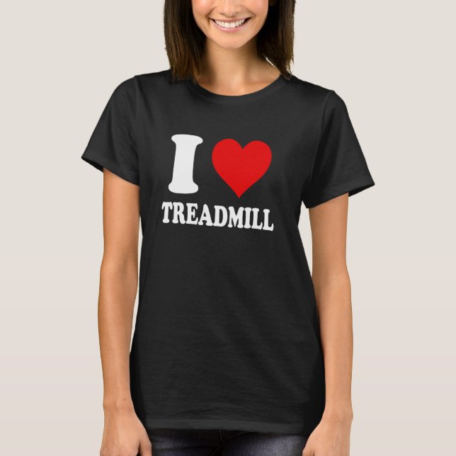Camiseta Eu Amo Esteira (Frente)