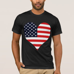 Camiseta Eu amo EUA