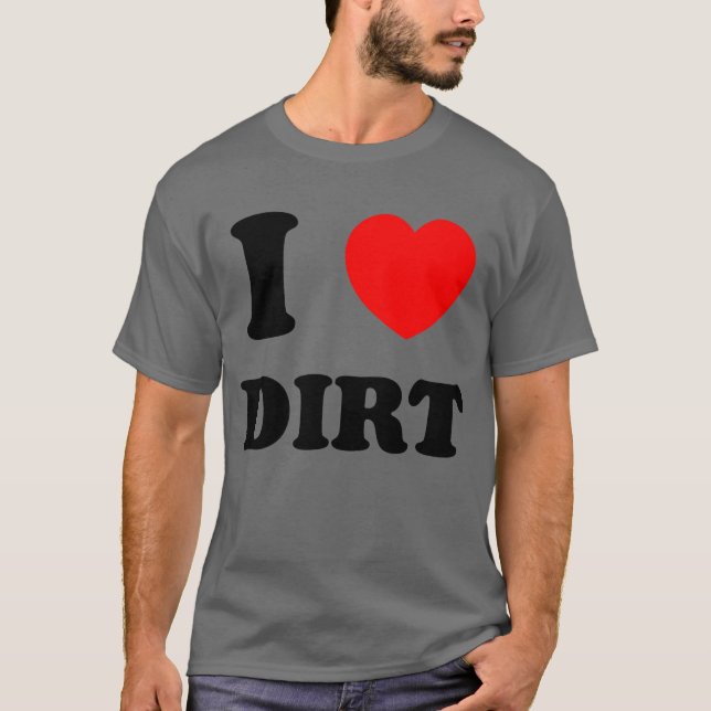 Camiseta Eu amo família suja (Frente)