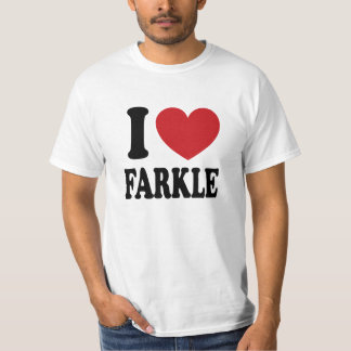 Camiseta Eu amo Farkle