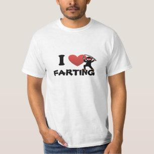 Camiseta Eu amo Farting