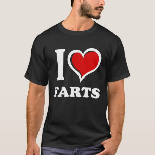 Camiseta Eu Amo Farts I Heart