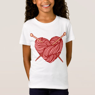 Camiseta Eu amo fazer malha