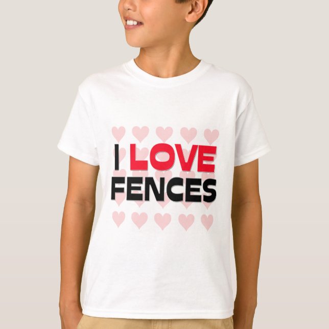CAMISETA EU AMO FENCES (Frente)