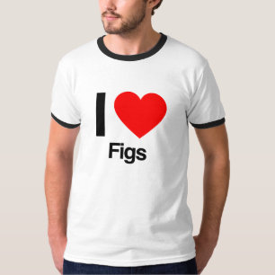 Camiseta eu amo figos