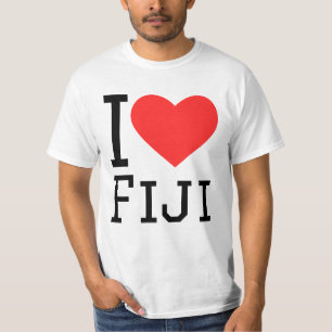 Camiseta Eu amo fiji