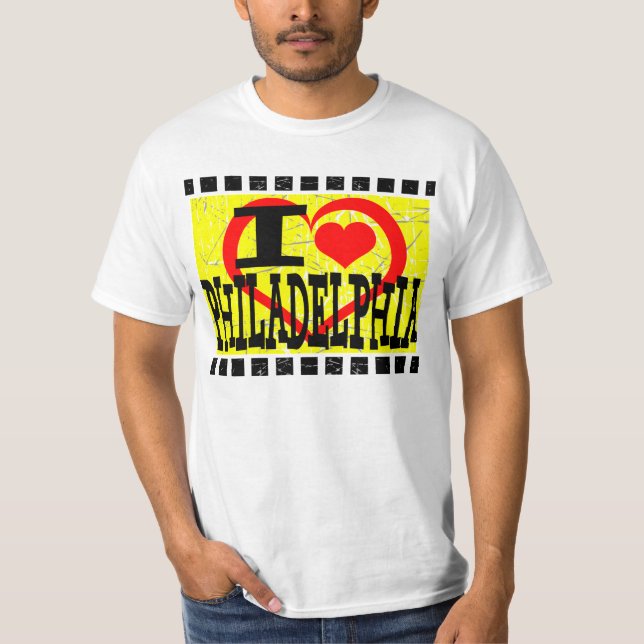 Camiseta Eu amo Filadélfia (Frente)