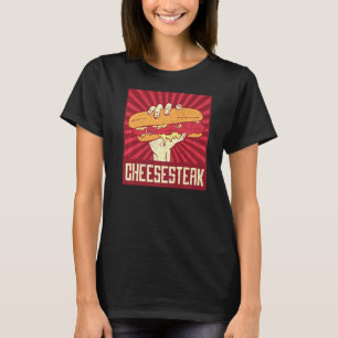 Camiseta Eu Amo Filadélfia Cheesesteaks Wiz Com Aquele Tuba