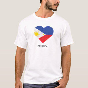 Camiseta Eu amo Filipinas