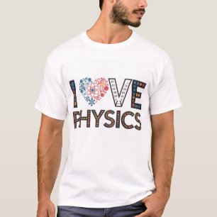 CAMISETA EU AMO FÍSICA