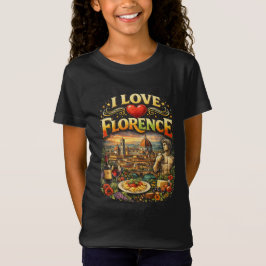Camiseta Eu Amo Florença