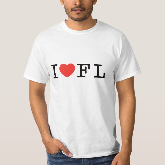 CAMISETA EU AMO FLORIDA (Frente)