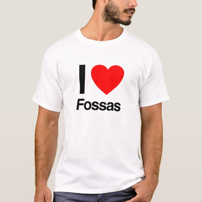Camiseta eu amo fossas (Frente)
