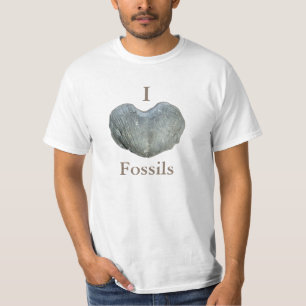 Camiseta Eu Amo Fossils