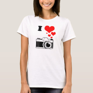 CAMISETA EU AMO FOTOGRAFIA