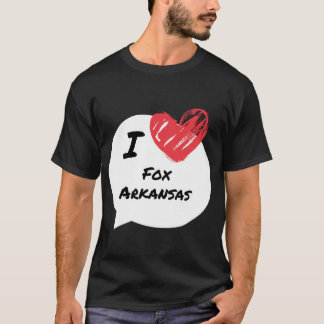 Camiseta Eu amo Fox Arkansas