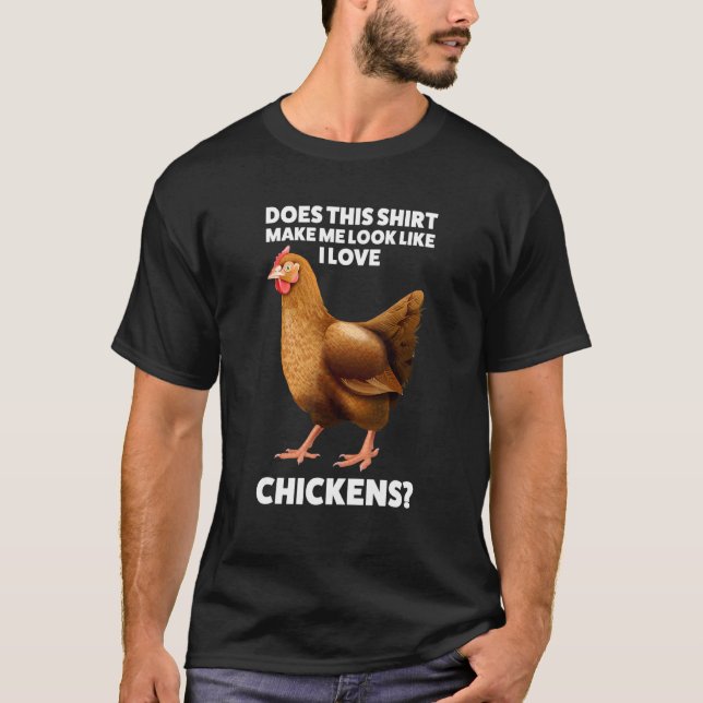 Camiseta Eu amo Frango do Frango (Frente)