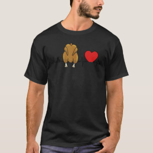 Camiseta Eu Amo Frango Frito