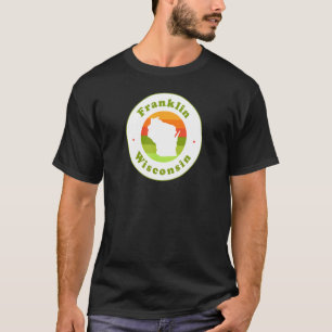 Camiseta Eu Amo Franklin Wisconsin Wi Vacation Souvenir